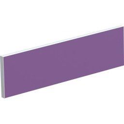 Séparateur de table pour bureaux pour plusieurs personnes, largeur 1600 mm, habillage lilas