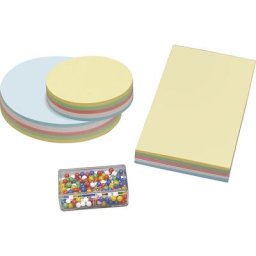MAUL Kit d'accessoires de conférence, lot de 2 kits, fiches de présentation, épingles signalétiques