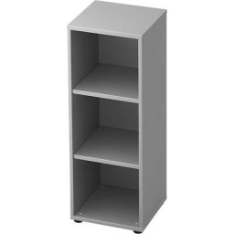 eurokraft pro ANNY - Rayonnage de bureau, 2 tablettes, h x l x p 1100 x 400 x 400 mm, gris clair