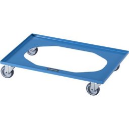 eurokraft pro Plateau roulant NEO, pour dimensions Europe 800 x 600 mm, force 250 kg, lot de 5 et +