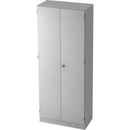 FINO - Vestiaire, avec 1 tablette et 1 tringle, gris clair