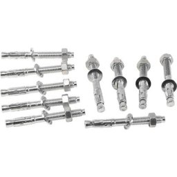 Kit de montage au sol pour rails à rouleaux, lot de 10, pour Ø 50 mm, à partir de 1 lot