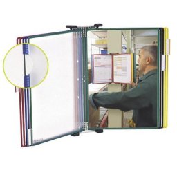 Tarifold Support mural pour pochettes transparentes, kit complet de 10 pochettes transparentes, lot de 2