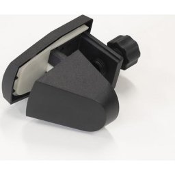 Support pour vitres de séparation, pour table simple, lot de 2, noir, à partir de 5 lots