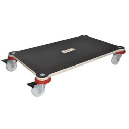 Wagner Plateau roulant MaxiGRIP, rectangulaire, avec certification FSC®, L x l x h 600 x 400 x 123 mm, force 200 kg