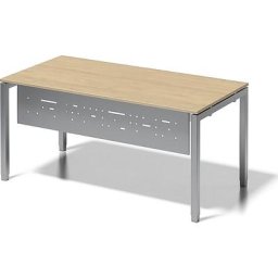 BISLEY Voile de courtoisie CITO, pour largeur 1800 mm, argent
