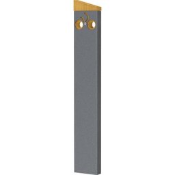 PROCITY Support pour cycles SILAOS®, acier et bois, gris, bois clair