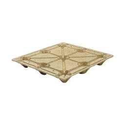 Palette en aggloméré, L x l 1200 x 1000 mm, avec 9 pieds, force 1250 kg, lot de 10, à partir de 5 lots