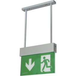 Luminaire à pictogramme, L-LUX STANDARD, montage suspendu