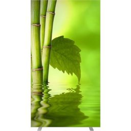 Cloison easyScreen, avec motif photo, modèle zen 1, largeur 940 mm