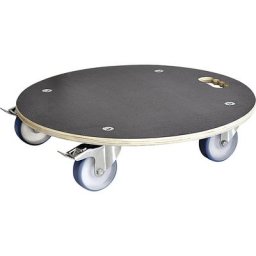 Wagner Plateau roulant rond MaxiGRIP, GH 1168, plateau en multiplis antidérapant, Ø 580 mm, force 300 kg, à partir de 5 pièces