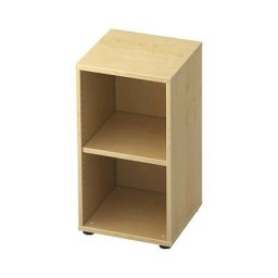 eurokraft pro ANNY - Rayonnage de bureau, 1 tablette, h x l x p 748 x 400 x 400 mm, façon érable