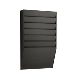 Tableau de tri, 1 x 6 casiers, h x l x p 505 x 311 x 79 mm, noir