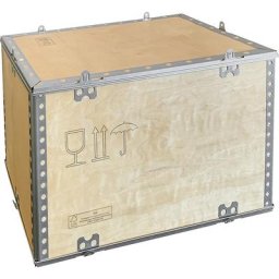 Caisse pliante en bois, standard, L x l x h 580 x 380 x 380 mm, à partir de 20 pièces