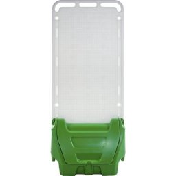 Poste de service mobile SAFETY POINT, avec couvercle, pour produits de sécurité/protection, vert, à partir de 3 pièces