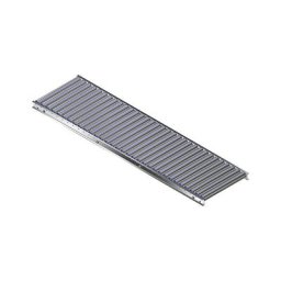 Gura Transporteur à rouleaux pour charges légères, cadre et rouleaux en aluminium, largeur voie 500 mm, entraxe 62,5 mm, longueur 2,0 m