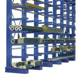 eurokraft pro Bras support, bleu gentiane RAL 5010, longueur bras-support 1250 mm