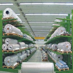 eurokraft pro Bras support, gris clair RAL 7035, longueur bras-support 1500 mm