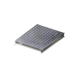 Gura Table à billes porteuses, largeur voie 750 mm, longueur 1000 mm, écartement de 75 mm
