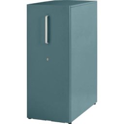 BISLEY Meuble de rangement Tower™ 3, avec plateau de finition, version droitière, 2 tablettes, doulton