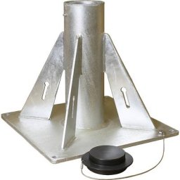 Thern Module d'ancrage au sol avec palier, pour grue rotative COMMANDER 2000, inox, à partir de 2 pièces