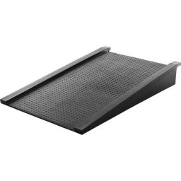 Rampe d'accès en polyéthylène pour cuves plates, L x l x h 1290 x 810 x 180 mm, charge max. 500 kg, à partir de 3 pièces