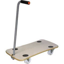 Wagner Plateau roulant STAR CARRIER ECO, plateau MDF, L x l 790 x 390 mm, force 200 kg, à partir de 2 pièces