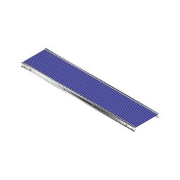 Gura Petit transporteur à cadre en aluminium et rouleaux en plastique, largeur voie 400 mm, entraxe 25 mm, longueur 2,0 m