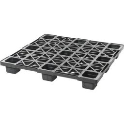 Palette-conteneur en plastique, L x l 1140 x 1140 mm, charge max. statique 4000 kg, lot de 10