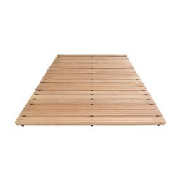 Caillebotis en bois, au mètre, sans chanfrein, largeur 1000 mm