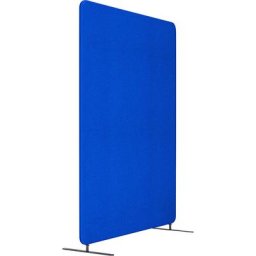 Cloison acoustique modulaire SOFTLINE, tissu, hauteur h.t. 1800 mm, largeur 1200 mm, bleu