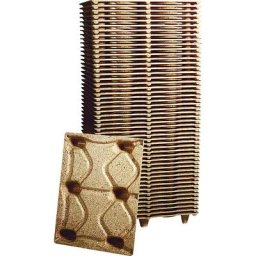 Palette en aggloméré, L x l 800 x 600 mm, avec 6 pieds, force 1000 kg, lot de 10, à partir de 5 lots