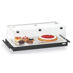 Tablette de réfrigération, avec couvercle en plexiglas et 3 accumulateurs, cadre noir