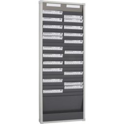 EICHNER Tableau de tri modulaire, 25 casiers, hauteur 1350 mm, à 2 rangées