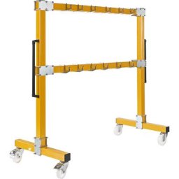 eurokraft pro Support pour accessoires d'élingage, mobile, longueur 2500 mm