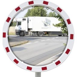 Miroir de circulation avec support universel, rond, Ø 600 mm