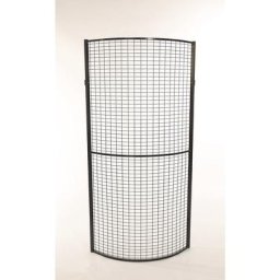 Axelent Elément d'angle CONTOUR 90°, montant pour cloison grillagée pour la protection de machines X-GUARD CLASSIC, hauteur 1900 mm