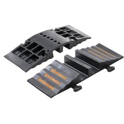 Gaine de protection pour câbles et tuyaux, pour câbles de Ø max. 70 mm, L x l x h 850 x 300 x 85 mm