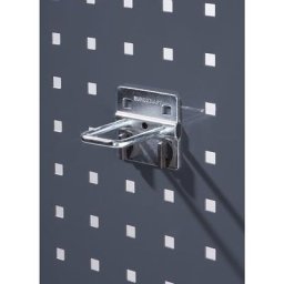 eurokraft pro Support en U galvanisé, lot de 5, l x p 44 x 58 mm
