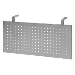 Cache en tôle perforée, aluminium, pour angles 90°