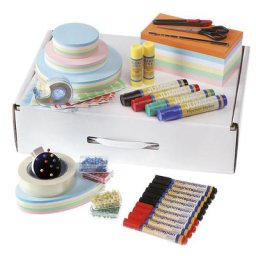 magnetoplan Mallette de conférence, kit de base, carton, h x l x p 330 x 480 x 125 mm