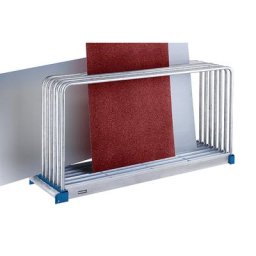 eurokraft pro Rack à tôles, galvanisé, L x l x h 2030 x 800 x 1000 mm, 9 emplacements, charge max. par tablette 1000 kg