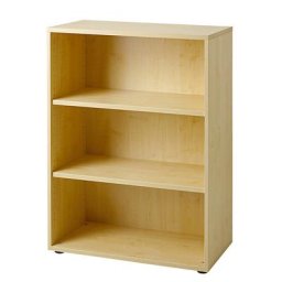 eurokraft pro ANNY - Rayonnage de bureau, 2 tablettes, h x l x p 1100 x 800 x 400 mm, façon érable
