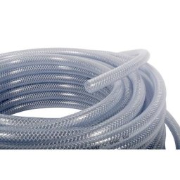 Flexible à eau en PVC transparent, longueur 50 m, Ø 14 mm