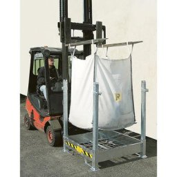 Palette pour sacs à gravats, L x l 1070 x 1070 mm, charge max. 1000 kg