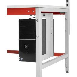 Support pour UC, montage sur pied de table, h x l x p 500 x 300 x 200 mm