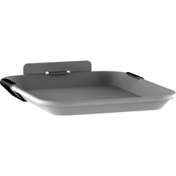 Égouttoir pour distributeur de savon et produit désinfectant, h x l x p 303 x 153 x 224 mm, pour montage mural