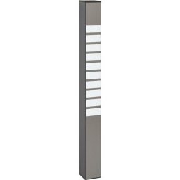 EICHNER Tableau de tri modulaire, 10 casiers, hauteur 750 mm, en-tête