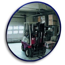 eurokraft pro Miroir rond avec support mural télescopique, avec support magnétique, Ø miroir 400 mm