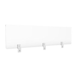 Cloison de protection hygiénique pour séparateurs de bureau, h x l x p 300 x 1600 x 5 mm, transparent